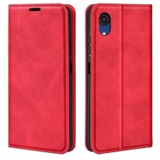 כיסוי עבור Samsung Galaxy A03 Core כיסוי ארנק / ספר - בצבע אדום