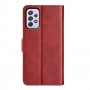 כיסוי עבור Samsung Galaxy A73 5G כיסוי ארנק / ספר - בצבע אדום