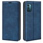 כיסוי עבור Nokia G21 כיסוי ארנק / ספר - בצבע כחול כהה