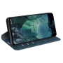 כיסוי עבור Nokia G21 כיסוי ארנק / ספר - בצבע כחול כהה