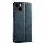 כיסוי עבור Apple iPhone 15 Plus כיסוי ארנק / ספר - בצבע כחול