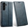 כיסוי עבור Samsung Galaxy S23 FE כיסוי ארנק / ספר - בצבע כחול