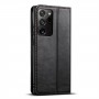 כיסוי עבור Samsung Galaxy Note20 Ultra כיסוי ארנק / ספר - בצבע שחור