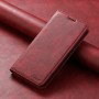 כיסוי עבור Samsung Galaxy Note20 Ultra כיסוי ארנק / ספר - בצבע אדום