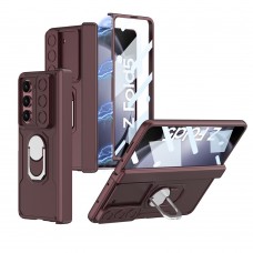 כיסוי עבור Samsung Galaxy Z Fold5 כיסוי צבעוני - בצבע יין אדום
