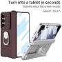 כיסוי עבור Samsung Galaxy Z Fold5 כיסוי צבעוני - בצבע כחול