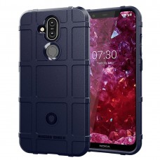 כיסוי עבור Nokia 8.1 (Nokia X7) כיסוי צבעוני - בצבע כחול כהה