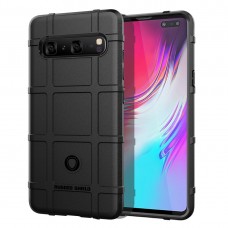 כיסוי עבור Samsung Galaxy S10 5G כיסוי צבעוני - בצבע שחור