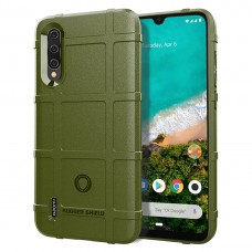 כיסוי עבור Xiaomi Mi A3 כיסוי צבעוני - בצבע צבא ירוק