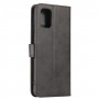 כיסוי עבור Samsung Galaxy A51 כיסוי ארנק / ספר - בצבע שחור