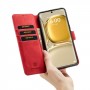 כיסוי עבור Huawei P50 כיסוי ארנק / ספר - בצבע אדום