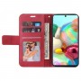 כיסוי עבור Samsung Galaxy Note10 Lite כיסוי ארנק / ספר - בצבע אדום