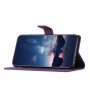 כיסוי עבור Huawei P9 lite כיסוי ארנק / ספר - בצבע סגול