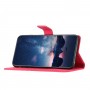 כיסוי עבור Huawei P9 lite כיסוי ארנק / ספר - בצבע אדום