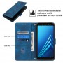כיסוי עבור Samsung Galaxy A8+ (2018) כיסוי ארנק / ספר - בצבע כחול