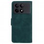 כיסוי עבור Xiaomi Poco X6 Pro כיסוי ארנק / ספר - בצבע ירוק