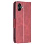 כיסוי עבור Samsung Galaxy A05 כיסוי ארנק / ספר - בצבע אדום
