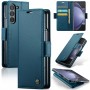 כיסוי עבור Samsung Galaxy Z Fold5 כיסוי ארנק / ספר - בצבע כחול