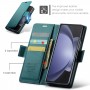כיסוי עבור Samsung Galaxy Z Fold5 כיסוי ארנק / ספר - בצבע כחול פנינה