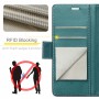 כיסוי עבור Samsung Galaxy Z Fold5 כיסוי ארנק / ספר - בצבע כחול פנינה