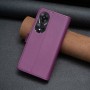 כיסוי עבור Oppo A78 כיסוי ארנק / ספר - בצבע סגול כהה