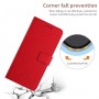 כיסוי עבור Xiaomi Redmi Note 12 Pro+ כיסוי ארנק / ספר - בצבע אדום