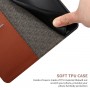 כיסוי עבור Xiaomi Redmi Note 12 Pro+ כיסוי ארנק / ספר - בצבע חום