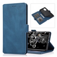 כיסוי עבור Samsung Galaxy S20 Ultra 5G כיסוי ארנק / ספר - בצבע כחול כהה