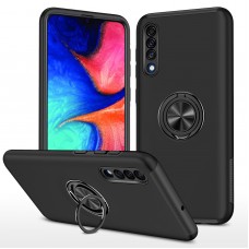 כיסוי עבור Samsung Galaxy A30s כיסוי צבעוני - בצבע שחור