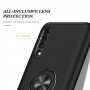 כיסוי עבור Samsung Galaxy A30s כיסוי צבעוני - בצבע שחור