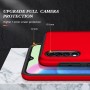 כיסוי עבור Samsung Galaxy A30s כיסוי צבעוני - בצבע אדום
