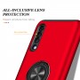 כיסוי עבור Samsung Galaxy A30s כיסוי צבעוני - בצבע אדום