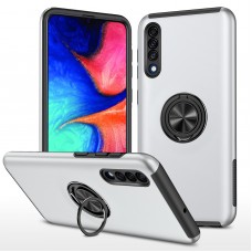 כיסוי עבור Samsung Galaxy A30s כיסוי צבעוני - בצבע כסף