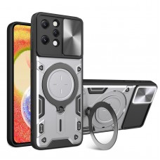 כיסוי עבור Xiaomi Redmi 12 כיסוי צבעוני - בצבע כסף