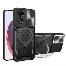 כיסוי עבור Oppo A78 כיסוי צבעוני - בצבע שחור