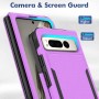 כיסוי עבור Google Pixel Fold כיסוי צבעוני - בצבע סגול