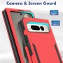 כיסוי עבור Google Pixel Fold כיסוי צבעוני - בצבע אדום