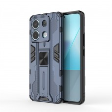 כיסוי עבור Xiaomi Poco X6 כיסוי צבעוני - בצבע כחול