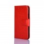 כיסוי עבור Samsung Galaxy Note10 כיסוי ארנק / ספר - בצבע אדום