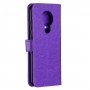 כיסוי עבור Nokia 5.3 כיסוי ארנק / ספר - בצבע סגול