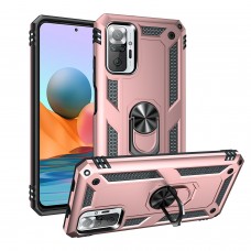 כיסוי עבור Xiaomi Redmi Note 10 Pro כיסוי צבעוני - בצבע ורוד זהב