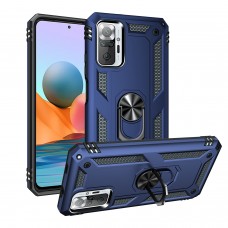 כיסוי עבור Xiaomi Redmi Note 10 Pro כיסוי צבעוני - בצבע כחול