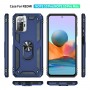 כיסוי עבור Xiaomi Redmi Note 10 Pro כיסוי צבעוני - בצבע כחול
