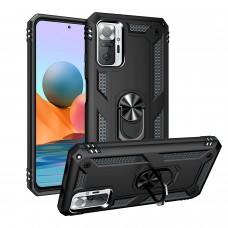 כיסוי עבור Xiaomi Redmi Note 10 Pro כיסוי צבעוני - בצבע שחור
