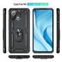 כיסוי עבור Xiaomi Mi 11 Lite כיסוי צבעוני - בצבע שחור