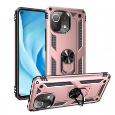 כיסוי עבור Xiaomi Mi 11 Lite כיסוי צבעוני - בצבע ורוד זהב