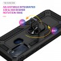 כיסוי עבור Motorola Moto G60S כיסוי צבעוני - בצבע שחור