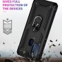 כיסוי עבור Motorola Moto G60S כיסוי צבעוני - בצבע שחור