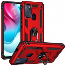 כיסוי עבור Motorola Moto G60S כיסוי צבעוני - בצבע אדום
