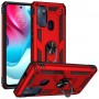 כיסוי עבור Motorola Moto G60S כיסוי צבעוני - בצבע אדום
